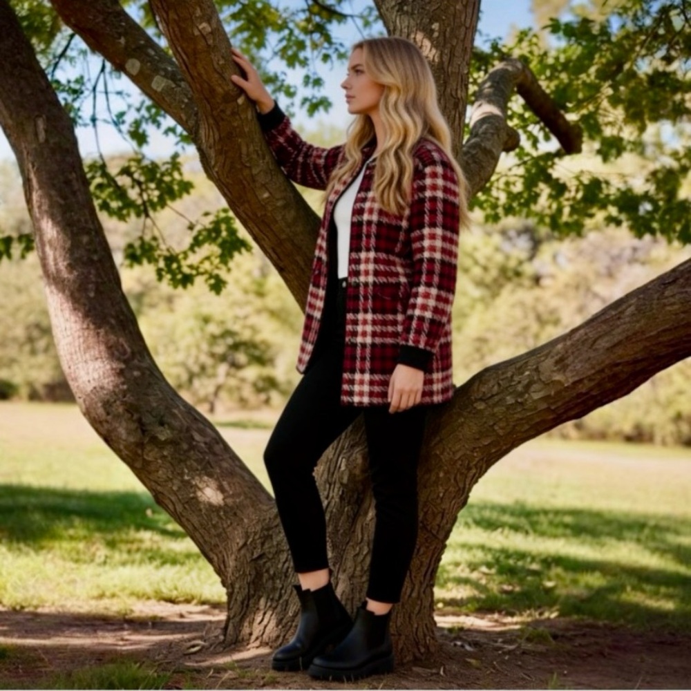 SANCTUARY City Topper Houndstooth Coat - Picture 2 of 7